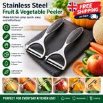 Stainless Steel Pumpkin Melon Peeler Paring Knife Fruit Vegetable Scraper
