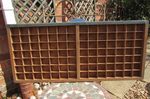 Vintage Wooden Printers Tray Drawer Letterpress Typecase Wall Display