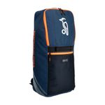 Kookaburra d6500 Junior Cricket Duffle Bag - One Size, Navy/Orange 