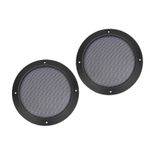 NEW 2/3/4/5/6.5In Car Subwoofer Speaker Cover Circle Grill Mesh Easy Use