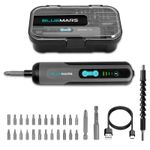BlueMars 3.6V Cordless Electric Screwdriver Set, 27 Bits, 5Nm, Type-C, Led Light