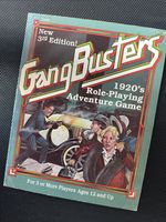 TSR Gangbusters boxed 3rd Edition 1920s Roleplaying game TSR 7009 with map