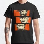 the good bad and ugly clint eastwood christmas film movie sci fi horror t shirt