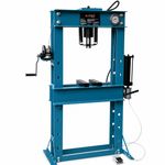 KATSU Tools 50T Air Hydraulic Press, Foot Pedal & Winch
