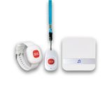 Caregiver Elderly Pager Home Safety Patient Alert Alarm System Wireless SOS