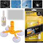 Car Windshield Repair Kit Fix Glass Chip Crack Van Windscreen Wind Screen Window