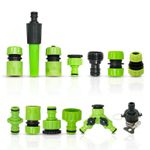 QUALITY GARDEN WATER HOSE PIPE CONNECTORS & FITTINGS Garden Tap Adaptor Plastic
