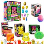2026 NeeDoh Easter Golden Egg Hunt Mystery 10 Squishy Surprises Collectible Gift