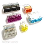 HELACON Mini Wire Connectors Electrical Push Connector Wire Cable Block Terminal