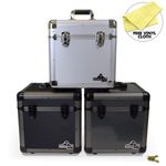 Gorilla LP80 12" LP Vinyl Record Storage Case - Holds 80 - 3 Colours Available
