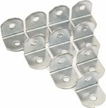 RIGHT ANGLE BRACKET L SHAPE 19mm CORNER BRACE JOINING FIXING REPAIR METAL SMALL