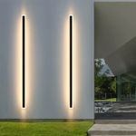 LED Wall Light Long Strip Sconce Up Down Outdoor Waterproof Lamp 40/60/80/100CM