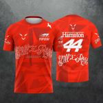 Lewis Hamilton #44 Ferrari F1 2026 Formula 1 T Shirt - Brand New - 5 Designs