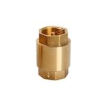 Brass Spring Check Valves : Non-Return Valves : Sizes 1/2" To 2" BSP
