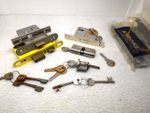 Job Lot Assorted Vintage Door Locks Sashlocks Mortice Cylinder Mechanisms Keys