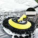Telescopic Car Cleaning Brush Car Wash Brush Mop Long Handle Mop Microfiber UK