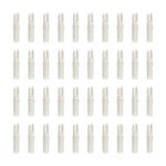 Archery Arrow Nocks 6.2mm 0.244", 40 Pack Insert Arrow Nock, White