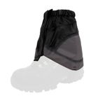 (BLACK GREY)Outdoor Gaiters Sleeve Leg Protector Climbing Ankle Sleeve Snow EMB