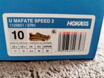 TRAIL RUNNING HOKA ONE ONE MAFATE SPEED 2 TRAINERS AWESOME COMFORT SIZE UK 9.5