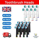 Toothbrush Heads Electric Compatible With Oral B Braun Replacement brush Head