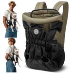 ALLSOPETS Dog Carrier Backpack for Small Medium Dogs – Lightweight, Breathable a