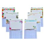2027 Monthly Memo Board Wall Calendar Family Organiser White Board & Pen
