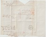 1844 GUERNSEY RED HANDSTRUCK 1 UPP UNIFORM PENNY POST c.40 x 1mm WRAPPER TO EICo
