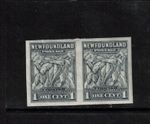Newfoundland #253a Very Fine Never Hinged Imperf Pair