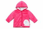 Marks & Spencer Girls Jacket Size 3-6 Months Pink Long Sleeve Hooded