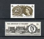 GB 1965 SG663-64 700TH ANNIVERSARY OF SIMON DE MONTFORT'S PARLIAMENT (ORD) - MNH