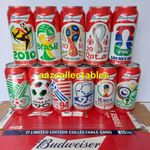 Budweiser FIFA World Cup 2026 EMPTY Complete Set Of 11 Limited Edition Cans +Box