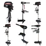 45-85 lbs Electric Outboard Engine Fishing Boat Motor Trolling Motor 12V/24V