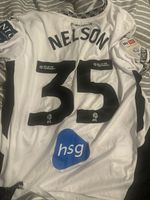 Match Worn Derby County Curtis Nelson Shirt