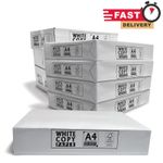 A4 Copier Paper White Printer Stationary Photocopy Sheet Print Ream Office 500PK