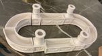 Vintage Made in Italy Blanc de Chine Centerpiece 8 pieces Neoclassical porcelain