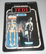 RECARDED 1983 8D8 Droid Star Wars ROTJ 100% Complete Vintage Action Figure Lot