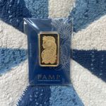 PAMP Suisse 1 oz Gold Plated Bar 999.9