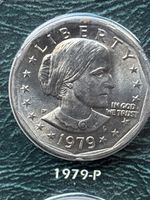1979 Susan B Anthony Liberty P Dollar U.S. Coin extreme Rare, Great condition