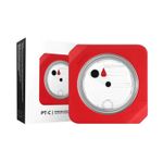 DSPIAE PT-C Circular Cutter Red Tungsten Blade with Anti-Slip Pad PC Alloy ABS