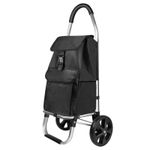 40L Shopping Trolley With 2 Wheels Lightweight Luggage Bag Folding Grocery Cart