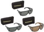 SUNSHIELDS Atlantis Hunting Moulded Polarised Tinted UV400 Sunglasses Inc Case