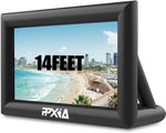 Inflatable Movie Screen 14ft Outdoor Mega Projector Screen with Air Blower