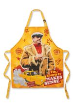 Only Fools and Horses Trotters Independent Traders Official Yellow Apron Del Boy