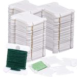 Plastic Embroidery Floss Bobbins Embroidery Floss Organizer for Cross Stitch
