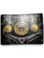IBO WORLD CHAMPIONS – MULTI-SIGNED BOXING POSTER – 6 CHAMPIONS