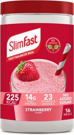 SlimFast Meal Replacement Powder Diet Shake High Protein Low Cal 8 & 16 Servings