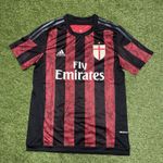 adidas AC Milan 2015-2016 Home Soccer Jersey Pre-Owned Modern Classic