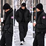 Canada Goose Squadron Bomber 3471M NWT Men’s S Black CORDURA Pilot Jacket