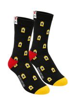 Adidas x Lego Adult Ankle Socks Black Red Yellow Brick AFOL Lego Gift