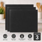 Heavy Duty Teflon Oven Cooker Liners Non Stick Lining 40cm x 50cm Pack of 3